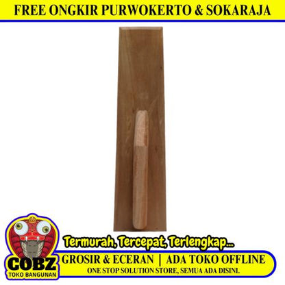 16 IN / COBZ Raskam Trowel Perata Acian Tembok Polos Beton Kayu