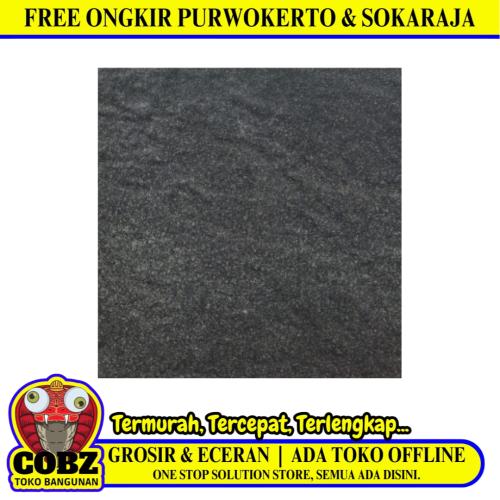 30 CM x 30 CM / IMPRESSO ROCKY Keramik Lantai Teras Garasi Matte Black