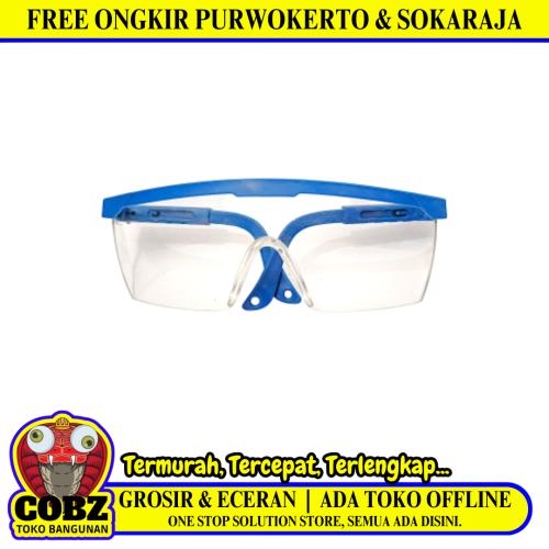 NM Kacamata Las Safety Pelindung Welding Glasses Lensa Transparan