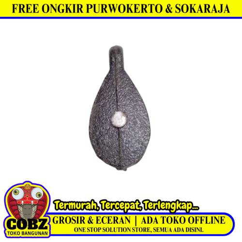 1 IN / NM Kerekan Katrol Burung Timba Sumur Besi Hitam