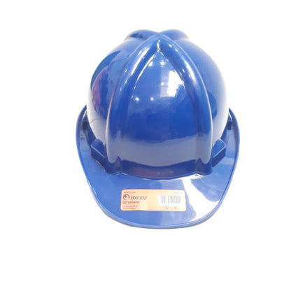 IDEKU Helm Proyek Tukang Safety Pelindung Keselamatan Kepala Biru