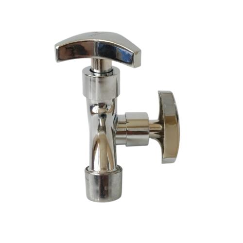 1/2 IN / VINCENZO Kran Air Cabang Double Shower Mesin Cuci Stainless