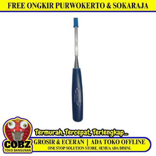 1/4 IN / VENUS Tatah Alat Pahat Ukir Bobok Kayu Gagang Karet