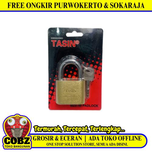50 MM / TASIN Gembok Pintu Pagar Padlock Anti Maling Leher Pendek