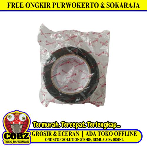 48 MM / ST MORITA Isolasi Bolak Balik Busa Double Foam Tape Hitam