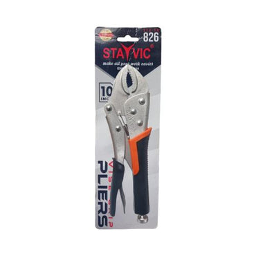 10 IN / STAYVIC Tang Buaya Jepit Jaw Locking Grip Pliers Gagang Karet