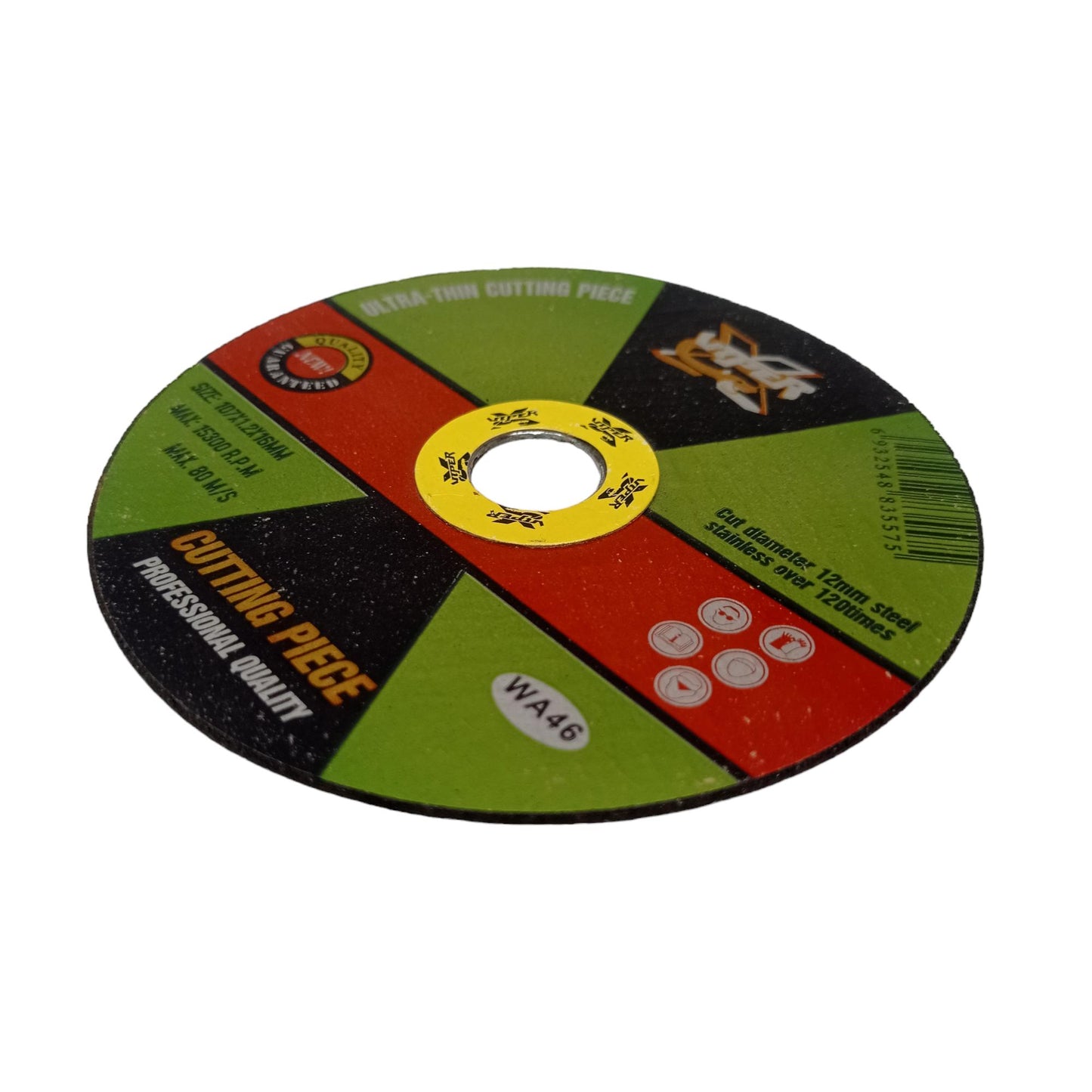 4 IN/ VIPER WA46 Metal Grinding Mata Gerinda Potong Cutting Besi Baja