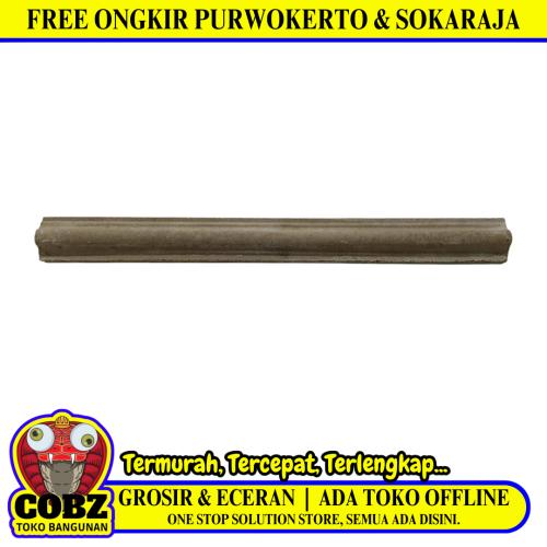 50 CM / BL 4.5 CM List Profil Beton Lisplang Tempel Plafon Tembok GRC Biji