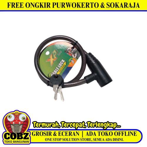 XP TOOL Gembok Sepeda Pengaman Anti Maling Model Kunci Pcs