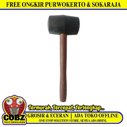 20 OZ / REYNER Palu Martil Karet Tukang Kaca Keramik Gagang Kayu