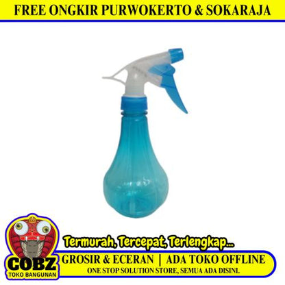 450 ML / VIOLET Semprotan Tanaman Burung Bottle Sprayer Model Tekan