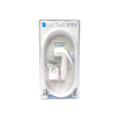 1/2 IN x 120 CM / VOLK A-147WT Jet Shower Cebok Toilet Plastik PVC Set