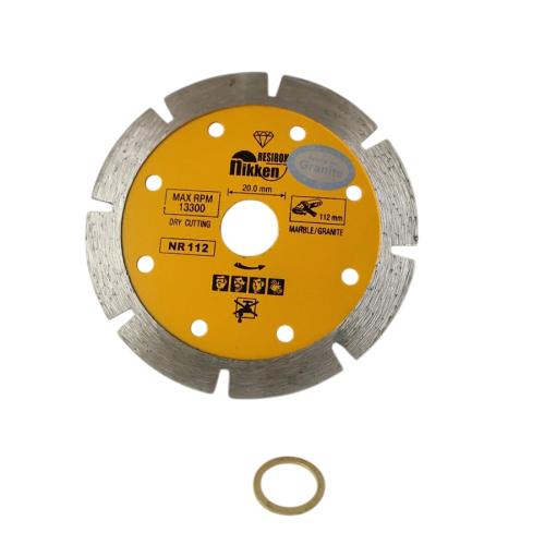 4 IN / NIKKEN NR 112 Dry Mata Gerinda Potong Keramik Diamond Cutting Wheel