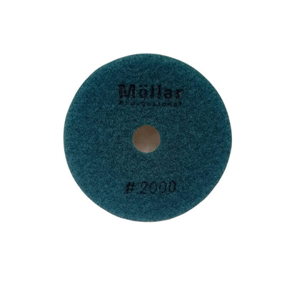 4 IN x Grit 2000 / MOLLAR Mata Poles Marmer Diamond Polishing Pad