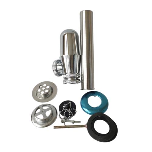 1 1/4 IN / AV-1928  Sifon Botol Saringan Pipa Wastafel Stainless Set