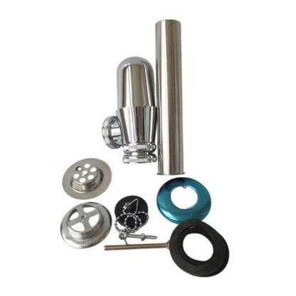 1 1/4 IN / AV-1928  Sifon Botol Saringan Pipa Wastafel Stainless Set