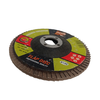 4 IN x GRIT 150 / VIPER Flap Disc Mata Gerinda Amplas Susun Kipas