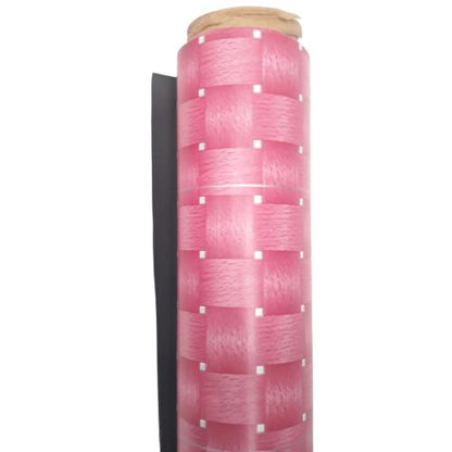 120 CM / TM Karpet Perlak Lantai Meja Vinyl PVC Pink Meter