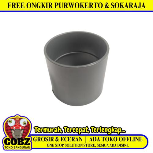 2 1/2 IN / TM Sok Shock Socket Sambungan Fitting Pipa PVC