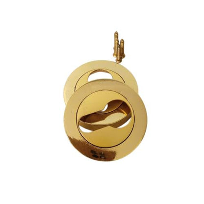 D 5 CM / EAST Ring Kunci Tutup Lubang Silinder Pintu Stainless Set