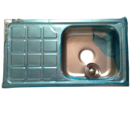 75CM x 42CM x 16CM / FAWI Bak Cuci Piring Washbak 1 Lubang + Acc Set