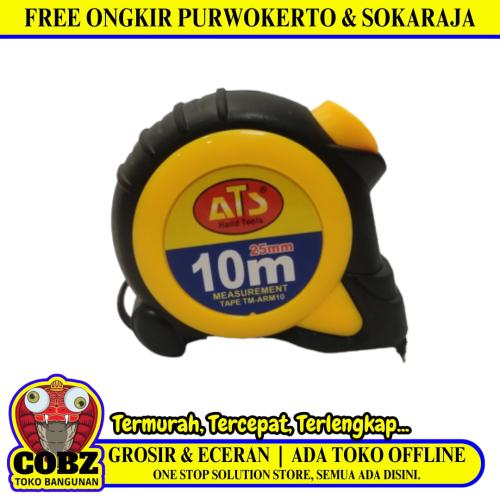 10 M / ATS Meteran Alat Ukur Tukang Bangunan Measuring Tape