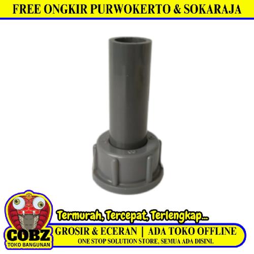 1 IN / TM Union Sok Socket Sambungan Pompa Air Plastik PVC