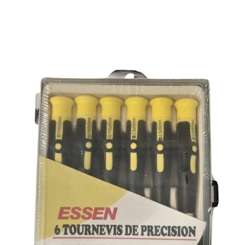 ESSEN Obeng Reparasi Jam HP Komputer Kacamata 6 Pcs Set