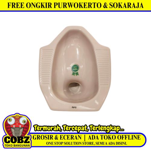 50 CM x 42 CM x 25 CM / DUTY Kloset Jongkok Toilet Pink Keramik