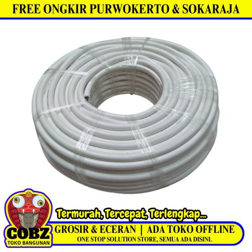 3 INTI x 2.5 MM / TM NYMHY Serabut Kabel Tembaga SNI Putih Meter