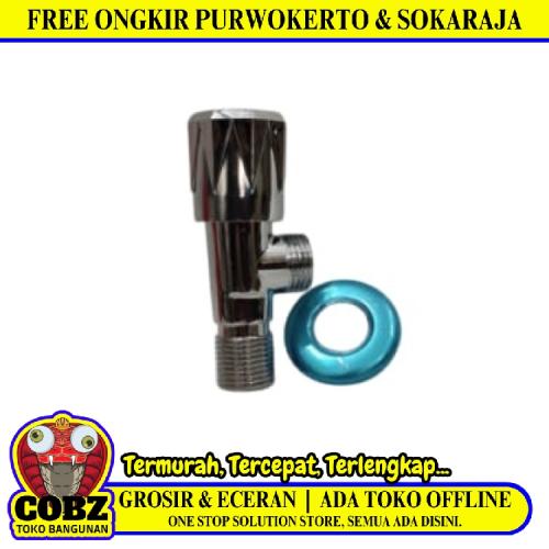 1/2 IN / GRAVINO ST - 1080  Stop Kran Air Shower Kloset Monoblok Stainless