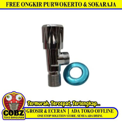 1/2 IN / GRAVINO ST - 1080  Stop Kran Air Shower Kloset Monoblok Stainless