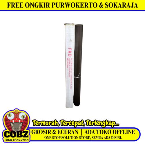 3 MM x 4 MM x 100 CM x 12 M / FKD Strimin Nyamuk Parabola Baja Brown Roll