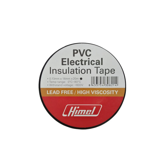 3 IN / HIMEL Isolasi Kabel Listrik Tahan Panas Electrical Tape Hitam