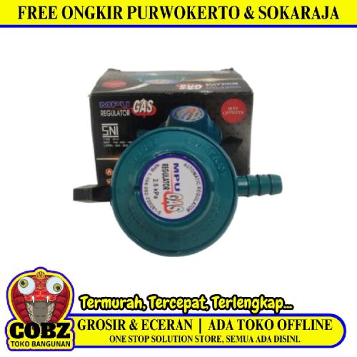 MPU Regulator Kepala Tabung Gas LPG Tekanan Rendah Low Pressure