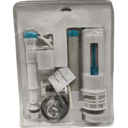 SILVER STAR Alat Perlengkapan Kloset Monoblok Dual Flush Bulat Set