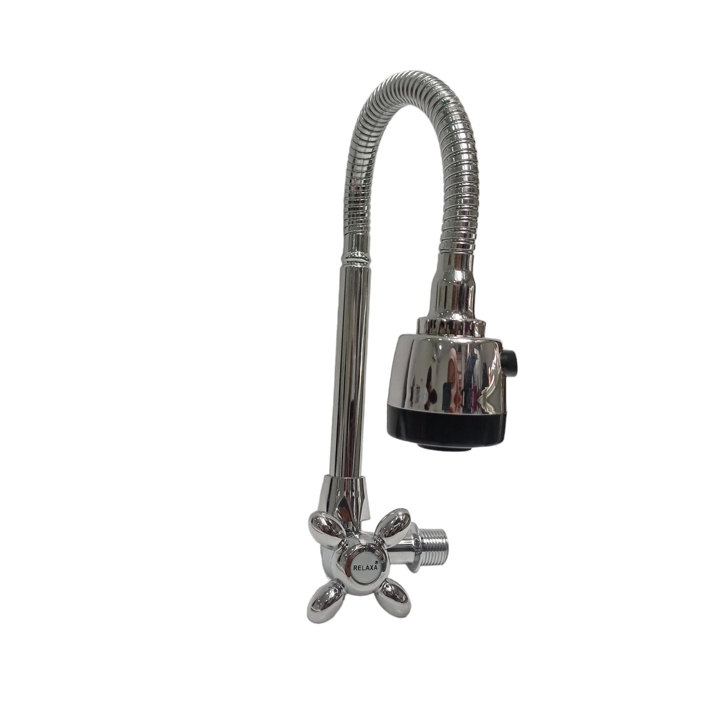 1/2 IN / RELAXA 005 Kran Angsa Fleksibel Sink BCP Tembok Stainless