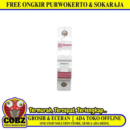 4 A / BROCO MCB Pemutus Sekring Sirkuit Arus Listrik Circuit Breaker