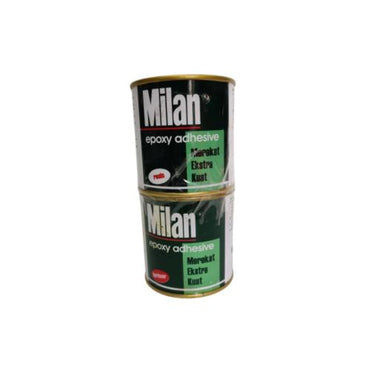 1/4 KG + 1/4 KG / MILAN EPOXY ADHESIVE Lem Kayu 2 Komponen Resin Hardener Set