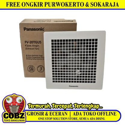 8 IN / PANASONIC Exhaust Hexos Fan Kipas Angin Blower Plafon Set