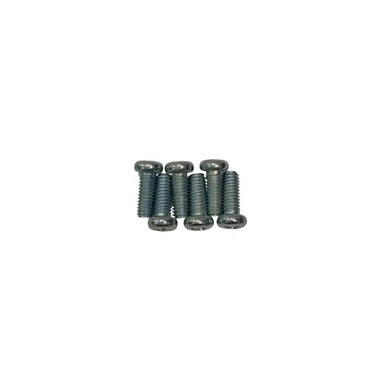 M 4 x 10 MM / TM Baut JP Kepala Pentol Bulat Plus Putih Biji