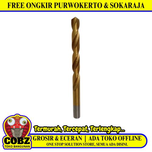 10 MM / VICO Shank Twist Drill Bits Mata Bor Besi Baja Kayu PVC