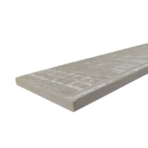 10 CM X 60 CM / TM List Granit Lantai Dinding Tangga Cream Lembar