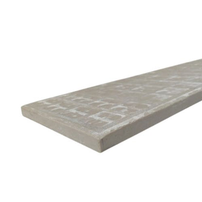 10 CM X 60 CM / TM List Granit Lantai Dinding Tangga Cream Lembar