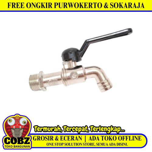 1/2 IN / CINTAI Kran Air Tembok Taman Bola Ball Valve Stainless