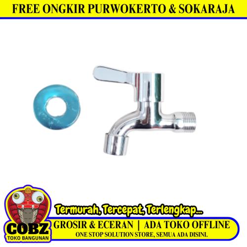 1/2 IN / COBZ CBABC01 Kran Air Tembok Taman Kamar Mandi Stainless