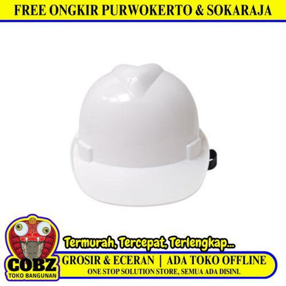 ALB Helm Proyek Tukang Safety Perlindungan Keselamatan Kepala Putih