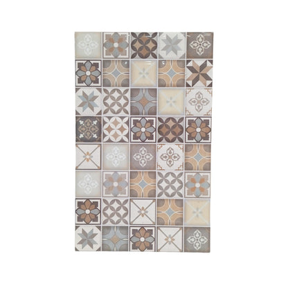 25 CM x 40 CM / PLATINUM BENSON Keramik Dinding Kamar Mandi Glossy Decor Embossed Dus