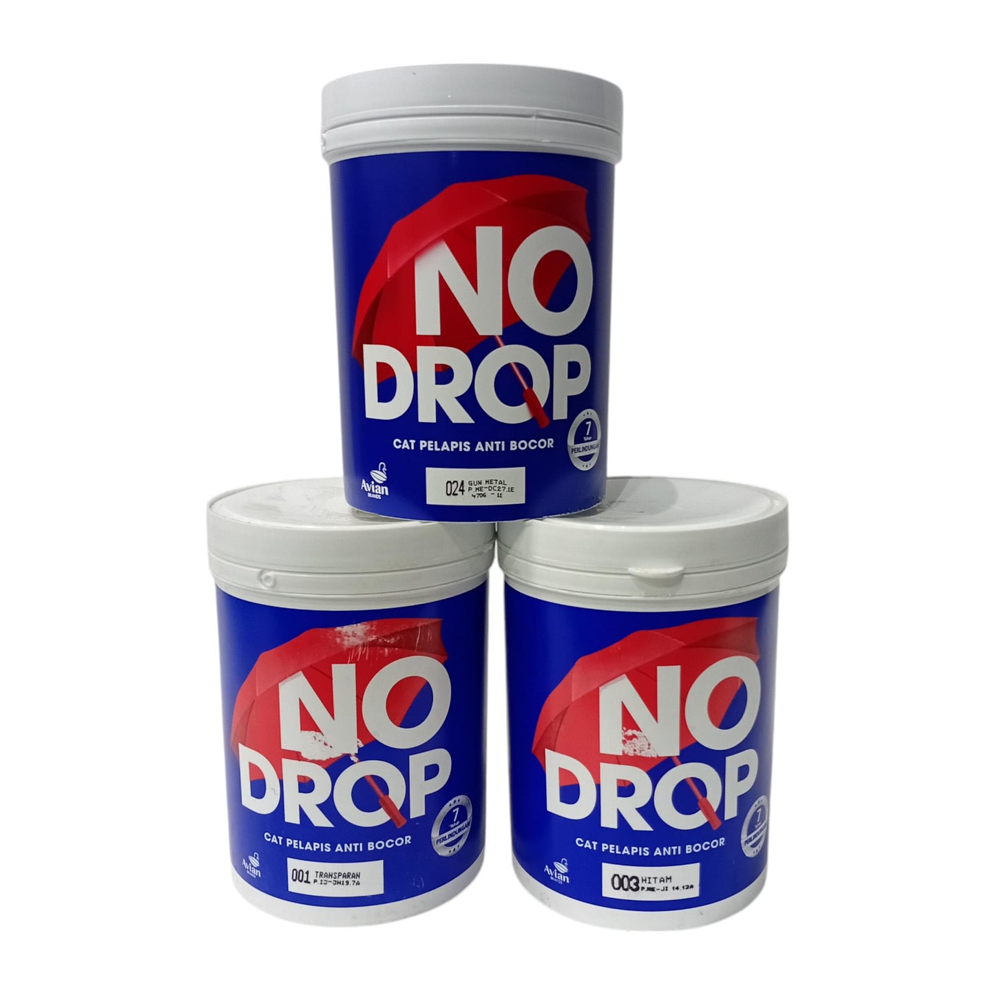 1 KG / NO DROP Cat Pelapis Anti Bocor Waterproofing Paint Galon