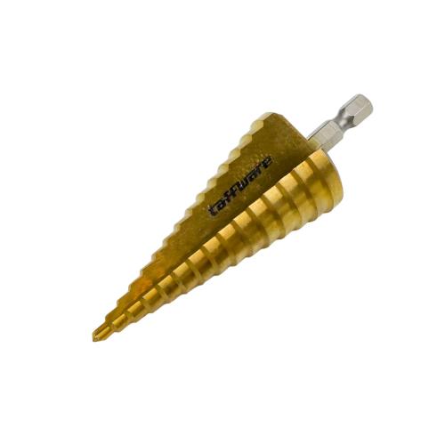 4 MM - 32 MM / TAFFWARE Pagoda Mata Bor Besi Kayu PVC Spiral Step Cone Dril